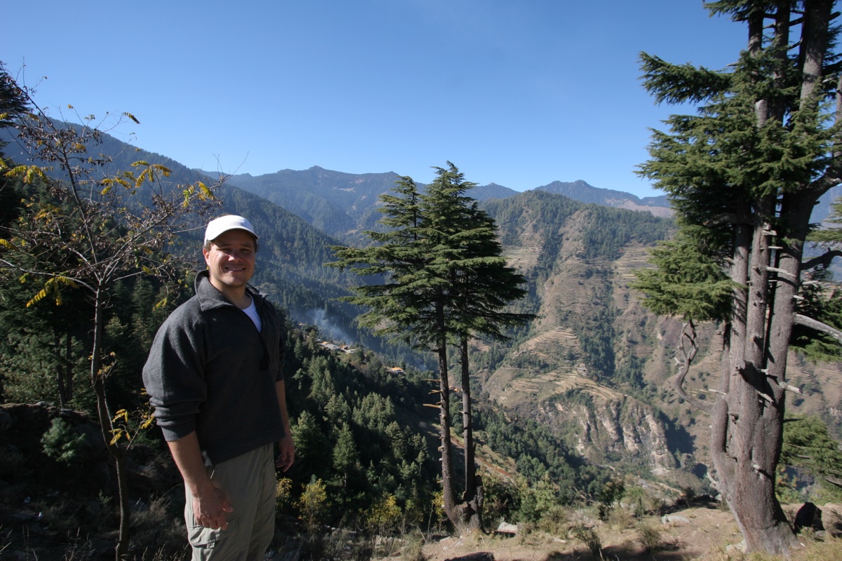 Brian Borg in the Indian Himalayas